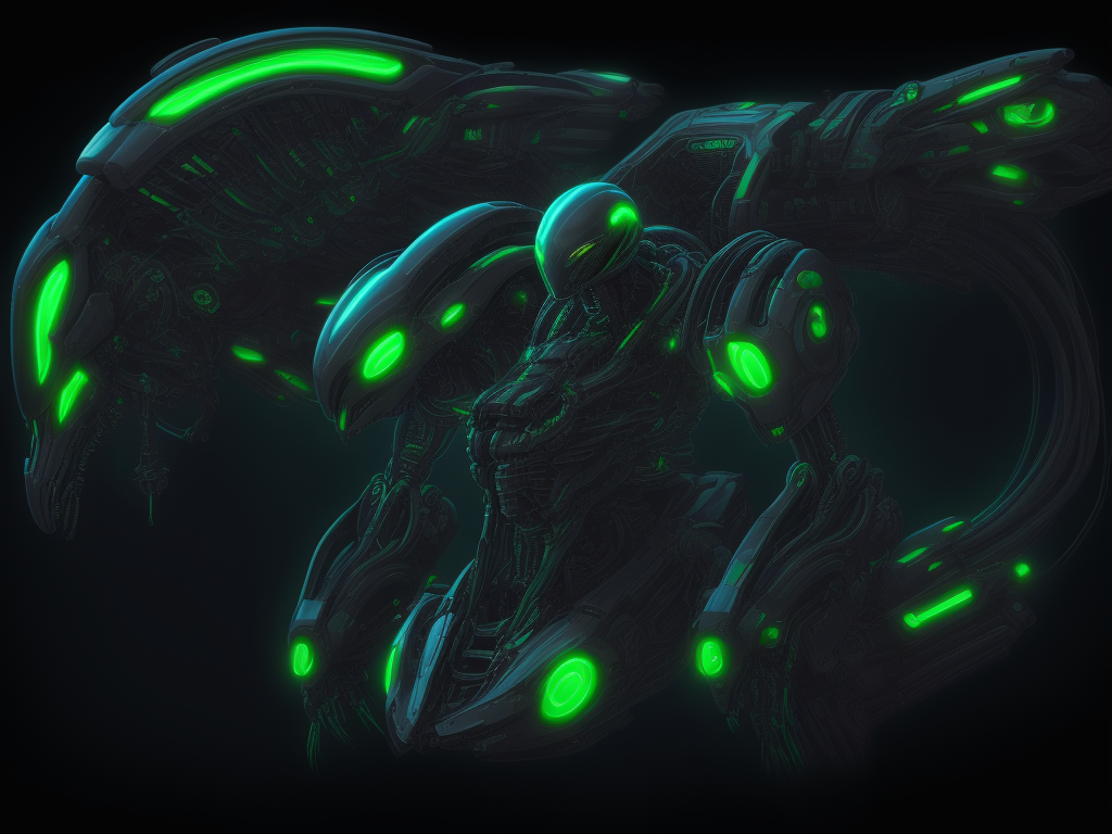 an extraordinary machine alien machine neon