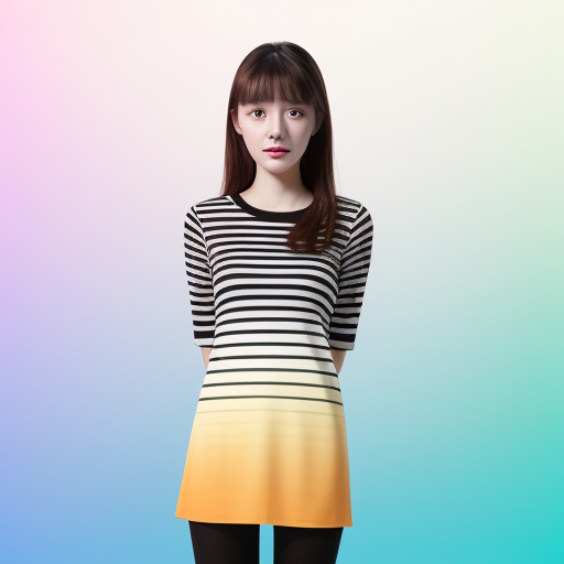 clara::4 gradient background::4 gradient stripes::4 —ar 94:164 —uplight