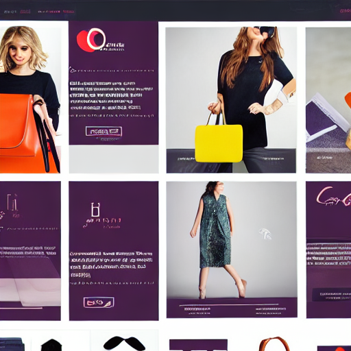 Hand Bag sales website, ui, ux, front page, e-commercer