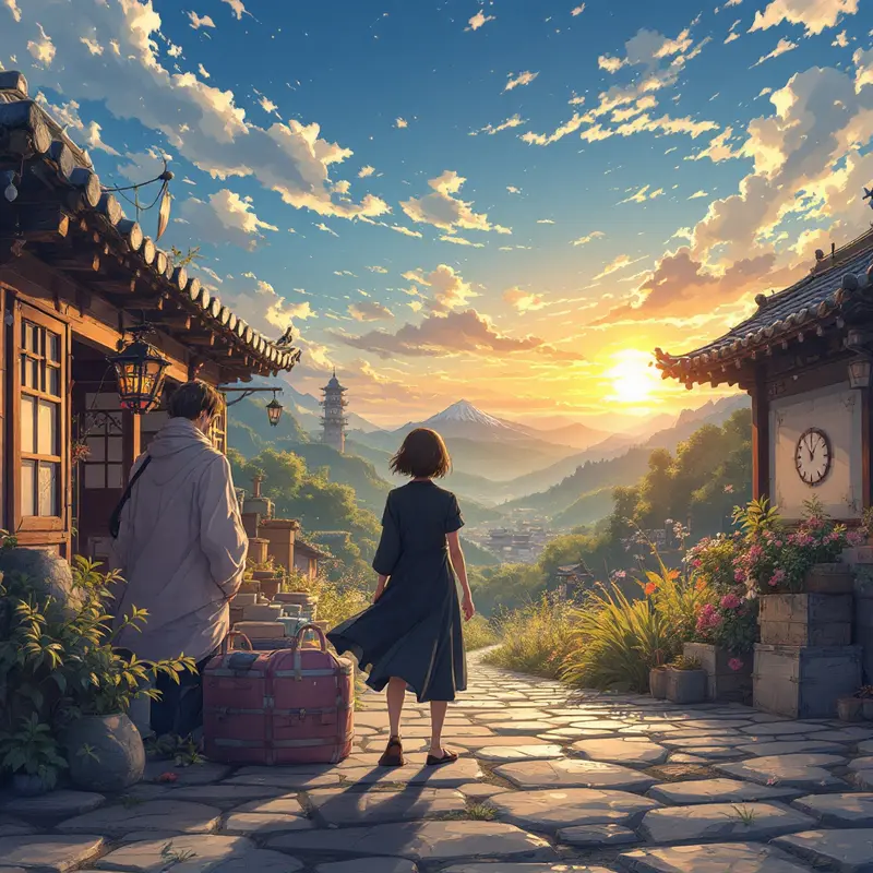 anime story scene