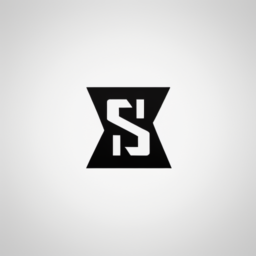 logo minimalist for letter SD