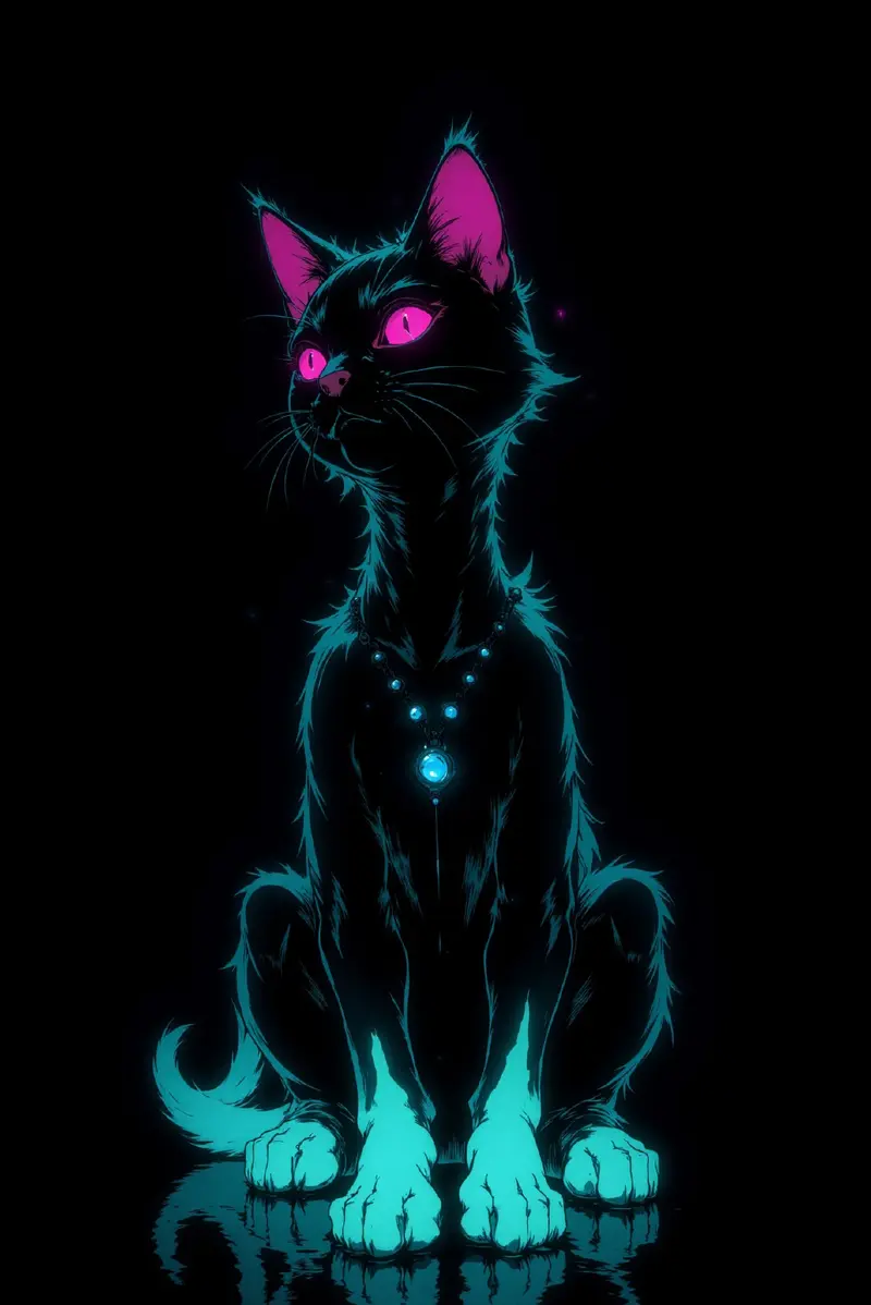mythp0rt.  Niji Stan Katayama Style.  DGC style. 
(The color scheme is glowing brightly gradient of luminous colors, at