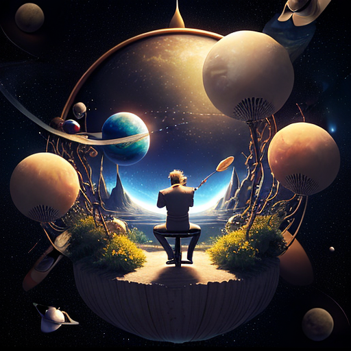 musical instruments.
focused dream light.
a male drummer play in a dreaming world. on the distance, ...