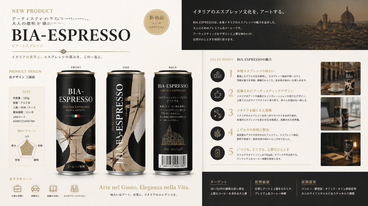 15-Second Coffee CM: Japan to Italy Trip