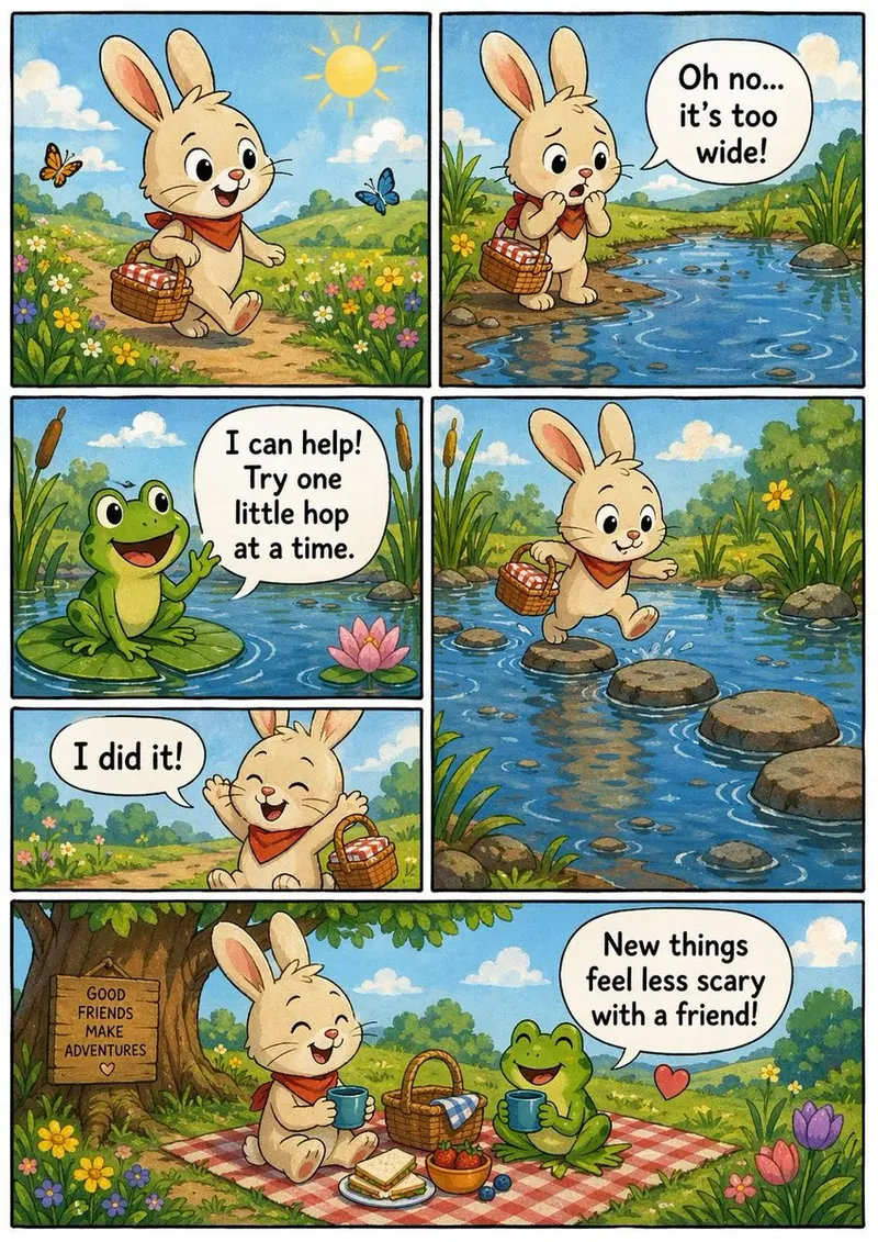 Indie Comic Story Page