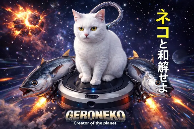 太空扫地猫飞行